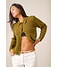 JDY JDYCAMIL L/S Colar Cardigan - Fir Green