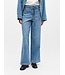 Object OBJROSIE MW Wide Jeans - Light Blue Denim