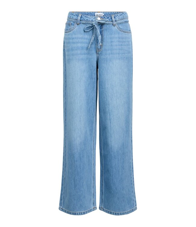 Object OBJROSIE Denim SET Light Blue | Object Co-ord Look