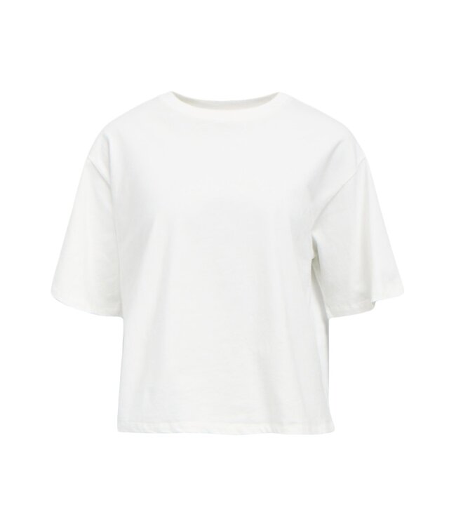 Object OBJGIMA S/S LO T-Shirt - Cloud Dancer