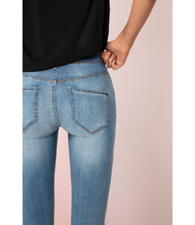 ICHI IHERIN Izaro  Light Blue Bleached Jeans