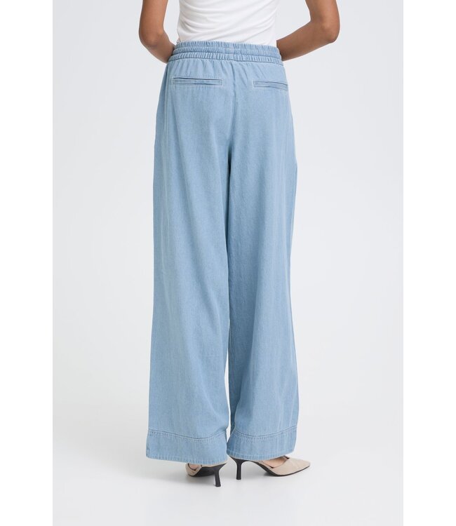 ICHI IHARCHER PA2 - Light Blue Washed