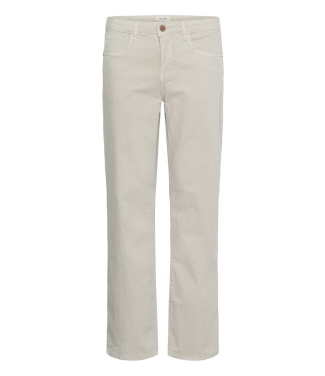 CREAM CRSophia LP Straight Twill Pant - Oatmeal