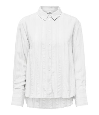 JDY JDYDANNY Loose Shirt - Cloud Dancer