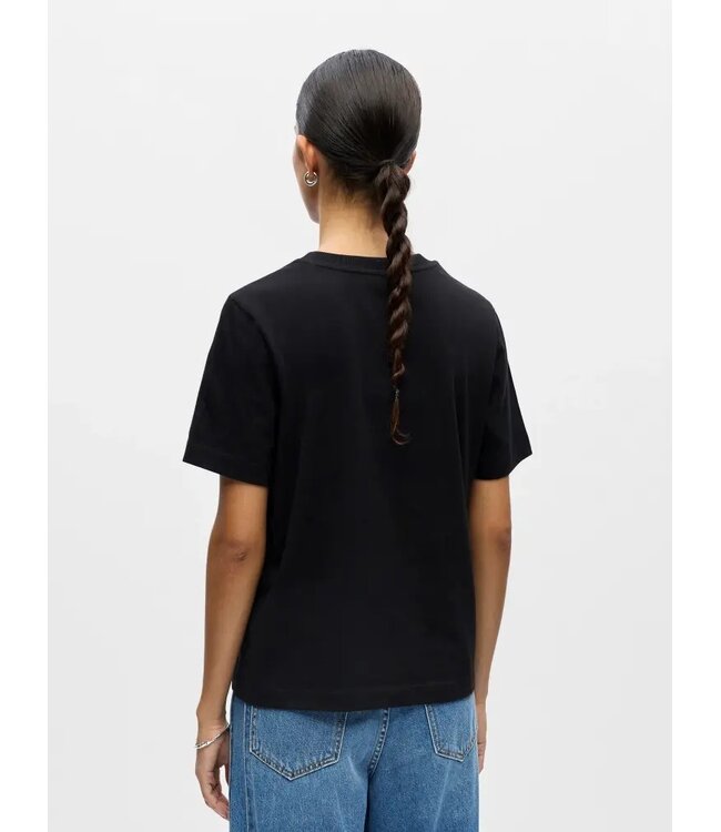 Object OBJVIV RE T-Shirt - Black