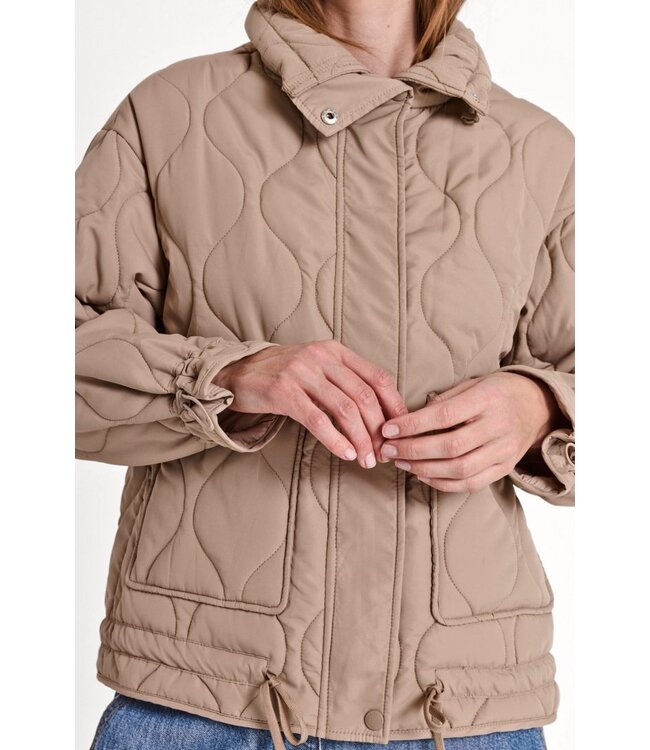 Freequent FQBLOB Jacket - Silver Mink