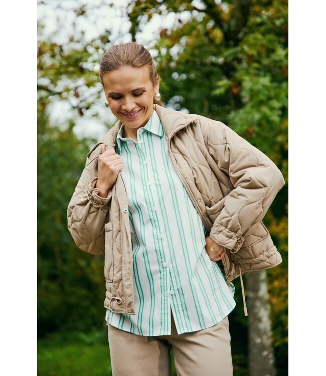 Freequent FQBLOB Jacket - Silver Mink