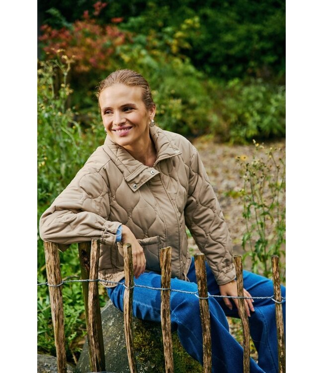 Freequent FQBLOB Jacket - Silver Mink