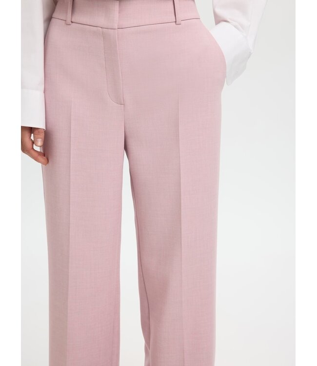 Selected Femme SLFRITA Wide Pant - Bleached Mauve Melange