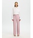 Selected Femme SLFRITA Wide Pant - Bleached Mauve Melange