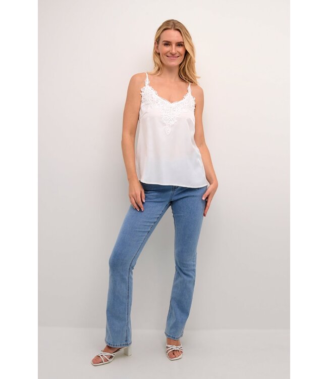 CREAM CRAnna Top - Snow White