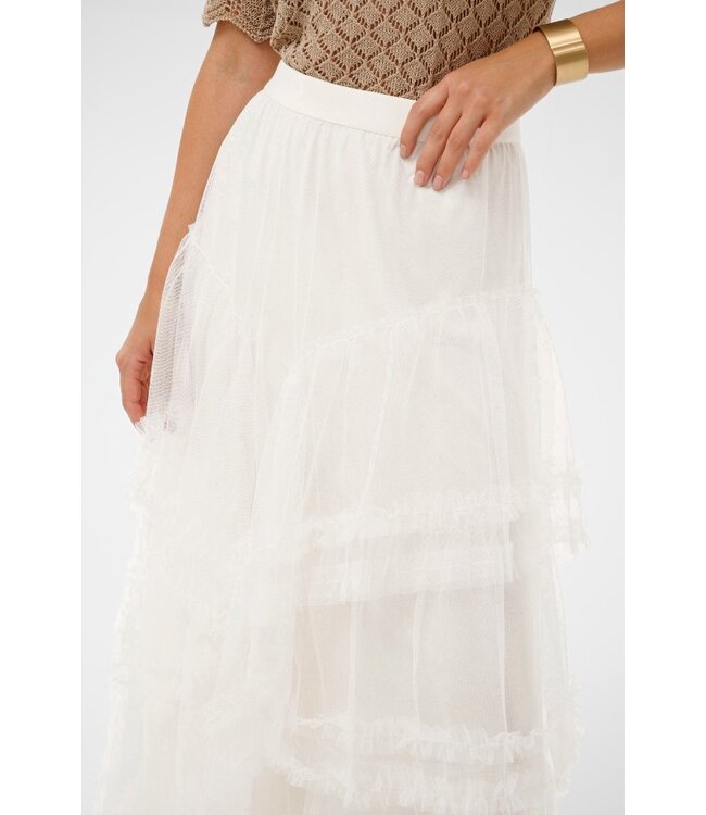 CREAM CRSissel Skirt - Whisper White