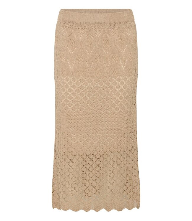 CREAM CRSevija Knit Skirt - Light Amphora