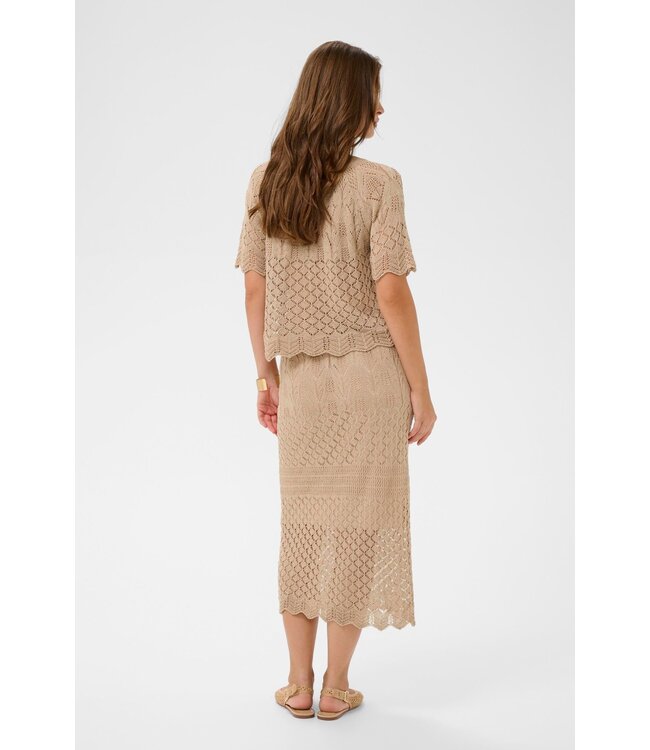 CREAM CRSevija Knit Skirt - Light Amphora