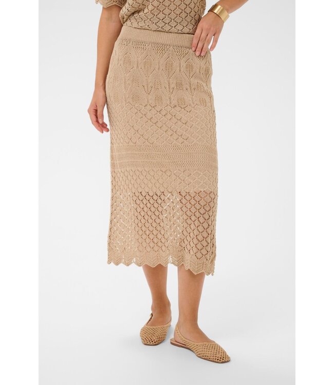 CREAM CRSevija Knit Skirt - Light Amphora