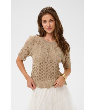 CREAM CRSevija Short Blouse - Light Amphora
