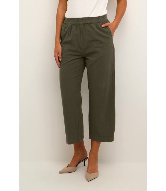 KAFFE KAnaya Culotte Pants - Grape Leaf