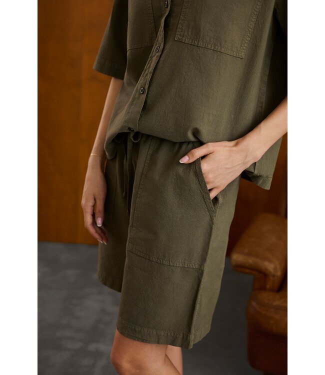 KAFFE KAnaya Liah Shirt - Grape Leaf