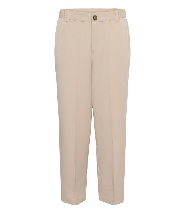 KAFFE KAheather Cropped Pants - Feather Gray