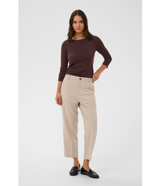 KAFFE KAheather Cropped Pants - Feather Gray