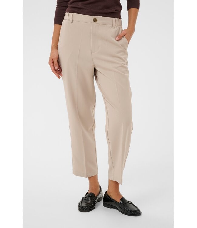 KAFFE KAheather Cropped Pants - Feather Gray