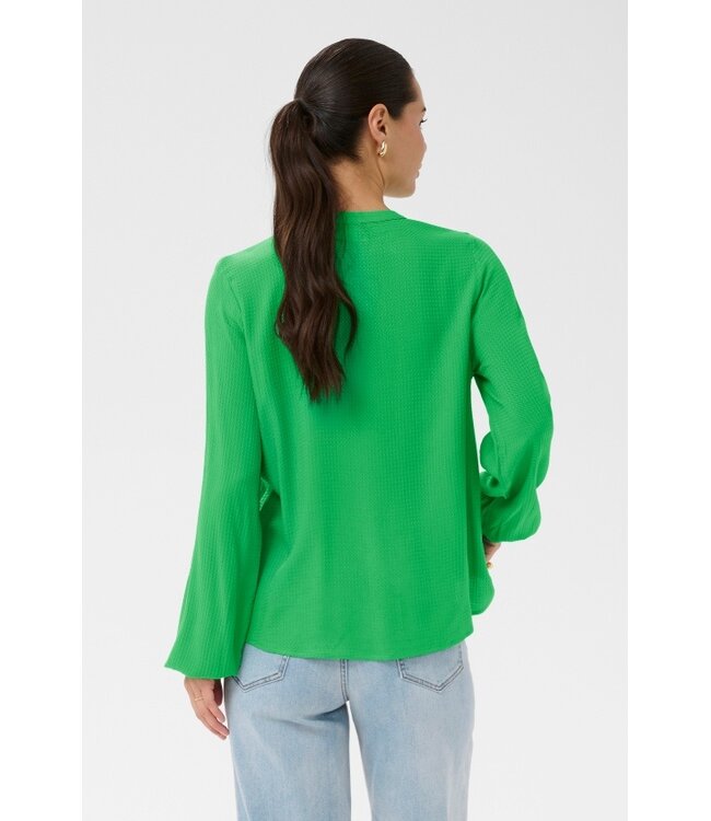 KAFFE KAmathilde Blouse - Bright Green