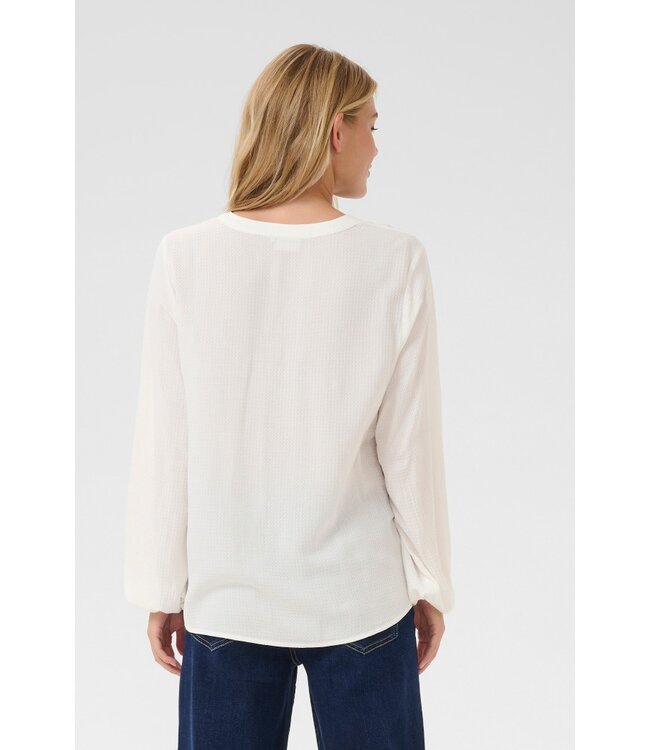 KAFFE KAmathilde Blouse - Chalk