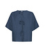 ICHI IHKATICO Shirt - True Navy Melange