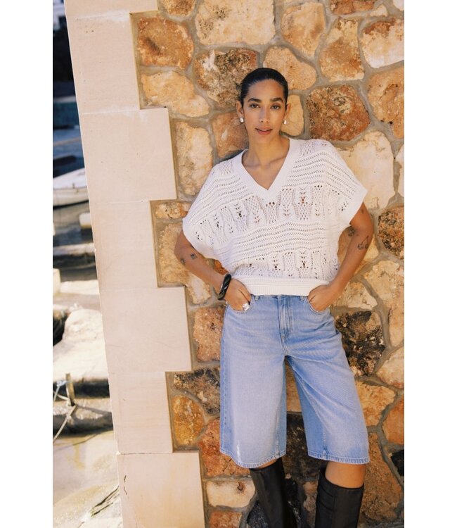 b.young BYNERO V-Neck Pullover - Birch