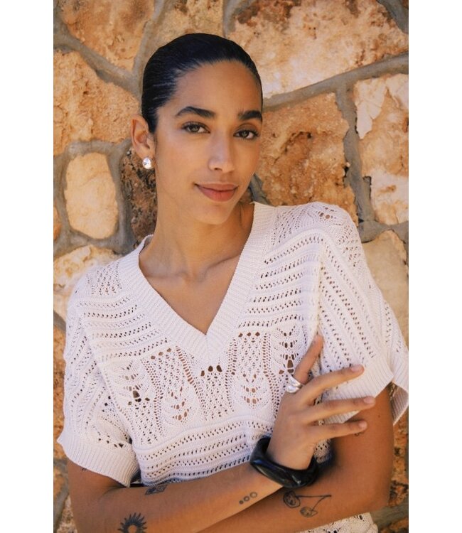 b.young BYNERO V-Neck Pullover - Birch