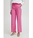 b.young BYDANTA Wide Leg Pants 2 – Raspberry Rose – Roze Dames broek van byoung met Wijde Pijpen