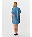 Object Object OBJFRAME denimjurk Light Blue Denim met kraag & drukknopen