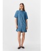 Object Object OBJFRAME denimjurk Light Blue Denim met kraag & drukknopen