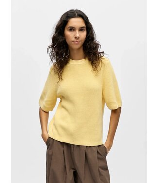 Object OBJFLO Knit Pullover - Sunlight