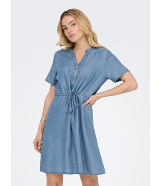 JDY JDYJASPER Dress - Medium Blue Denim