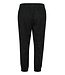 KAFFE Naya Capri Black Deep – Dames capribroek in katoen met elastische taille