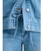 Object OBJROSIE Wide Jeans - Light Blue Denim