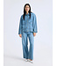 Object OBJROSIE Denim SET Light Blue | Object Co-ord Look