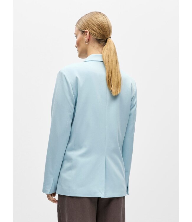 Object OBJLISA Blazer Winter Sky – Dames blazer met reverskraag
