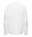 JDY JDYRHEA Loose Embroidery Shirt Cloud Dancer – Witte dames blouse