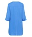 CREAM CRBellis Caftan Short Dress Palace Blue – Dames linnen kaftan jurk