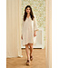 CREAM CRBellis Caftan Short Dress High Risk Red – Dames linnen jurk