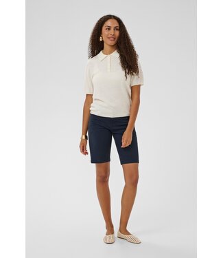 CREAM CRBerta Twill Shorts - Navy Blazer