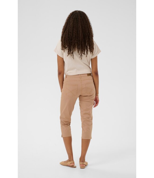 CREAM CRBerta Capri Twill Amphora – Coco Fit dames capribroek met stretch