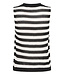 ICHI IHIHBETUES dames top gestreept - Black Almond Milk