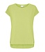 ICHI IHREBEL dames T-shirt met zilverdraad - Lily Green