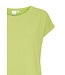 ICHI IHREBEL dames T-shirt met zilverdraad - Lily Green