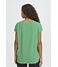 ICHI IHREBEL dames T-shirt met zilverdraad - Lily Green