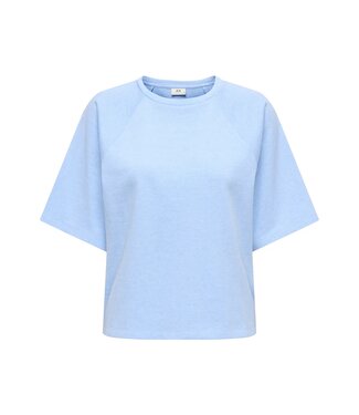 JDY JDYAMALFI Life Sweat Top - Cashmere Blue Melange