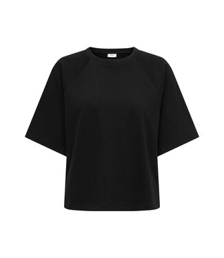 JDY JDYAMALFI Life Sweat Top - Black